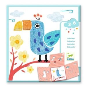 Colorear 3 estuches para una imagen