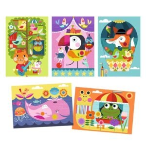 Cuadros para rascar Es divertido descubrir