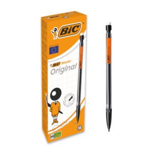 BIC Matic Original 0,5 mm HB Portaminas Automáticos - Colores surtidos, Caja de 12 Unidades