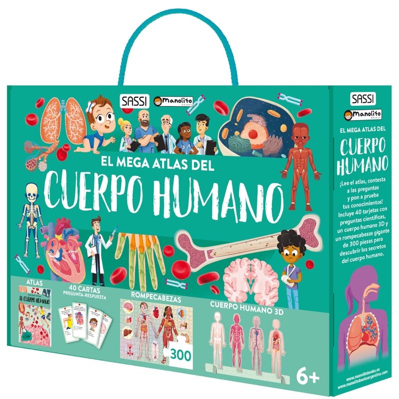El mega atlas del cuerpo humano