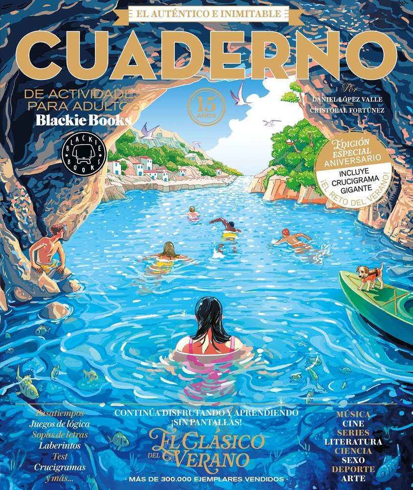 CUADERNO ACTIVIDADES PARA ADULTOS 15 BLACKIE BOOKS