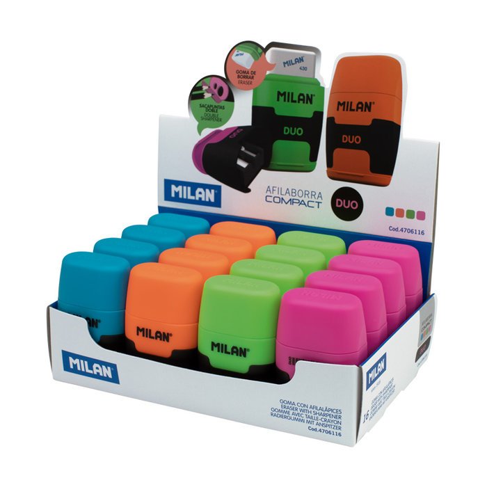 EXPOSITOR 16 AFILABORRAS COMPACT TOUCH COLORES SOLIDOS