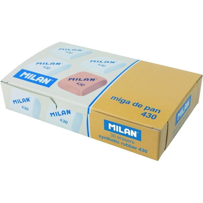 CAJA 30 GOMA MILAN 430 MIGA PAN CUADRADA